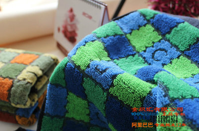 【專柜正品金號(hào)0150 純棉田格提緞面巾/廠價(jià)批發(fā)/假一賠十】?jī)r(jià)格,廠家,圖片,毛巾,臨清市金織匯紡織品購銷-
